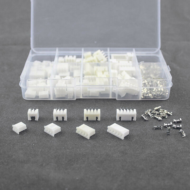 40 sets Kit in box 2p 3p 4p 5 pin 2.54mm Pitch Terminal / Housing / Pin Hea T3P2