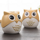 Dispenser Easy Clean Container Decoration Owl Design Toothpick Holder Automatic