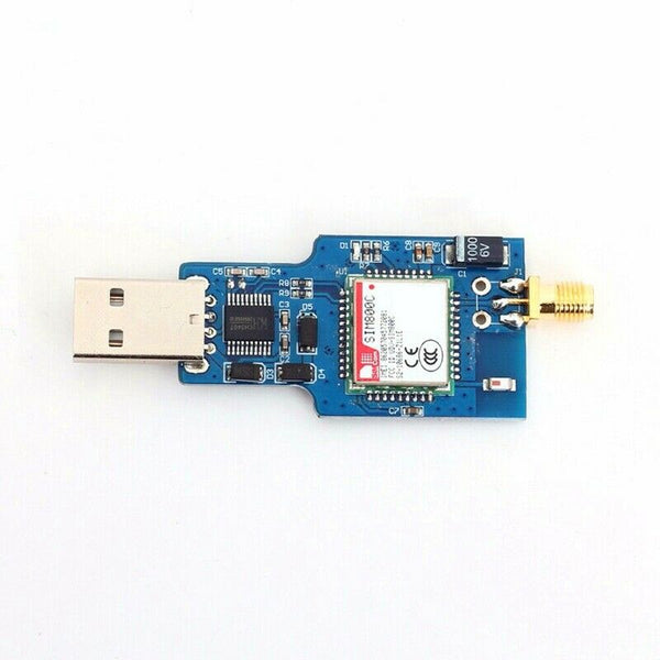 Usb To Gsm Serial Gprs Sim800C Module Bluetooth Computer Control + Antenna U4J8