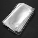 Clear Vertical Name Tag Bussiness ID Badge Card Holder 20 Pcs D7G4