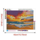 5D DIY Full Drill Diamond Painting Scenery Cross Stitch Mosaic Kits (w957)
