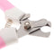 2 Sets of Stainless Steel Cat Dog Nail Clipper & Claw Grooming Trimmer Pink