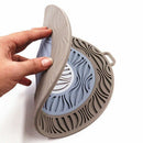 3 in 1 Silicone Pot Mat Coasters Silicone Heat Resistant Pot Holders Hot Pa