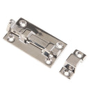 Polished Boat Barrel Bolt Door Latch / Lock Set - Marine 316 Grade Stainless