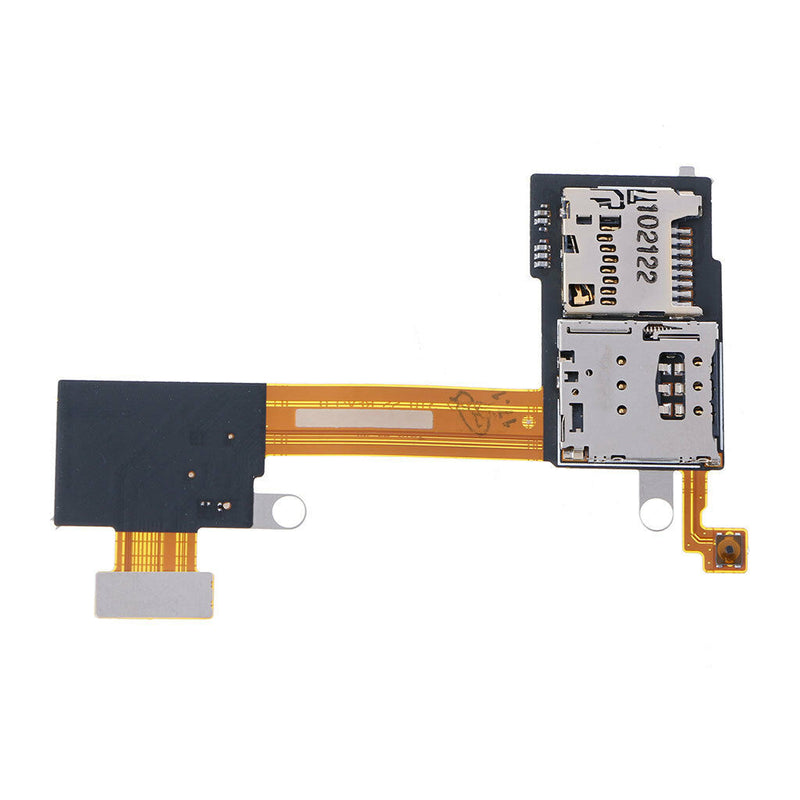 Sim TF Card Slot Holder Flex Cable New For Sony Xperia M2 S50H D2303 D2306 D2305