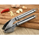 Garlic Press Stainless Steel Garlic Mincer Walnut Crusher Kitchen Tool