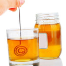 Honey Stick Dipper,6 Pcs 304 Stainless Steel Honey Dipper Spoon Stirring Ba