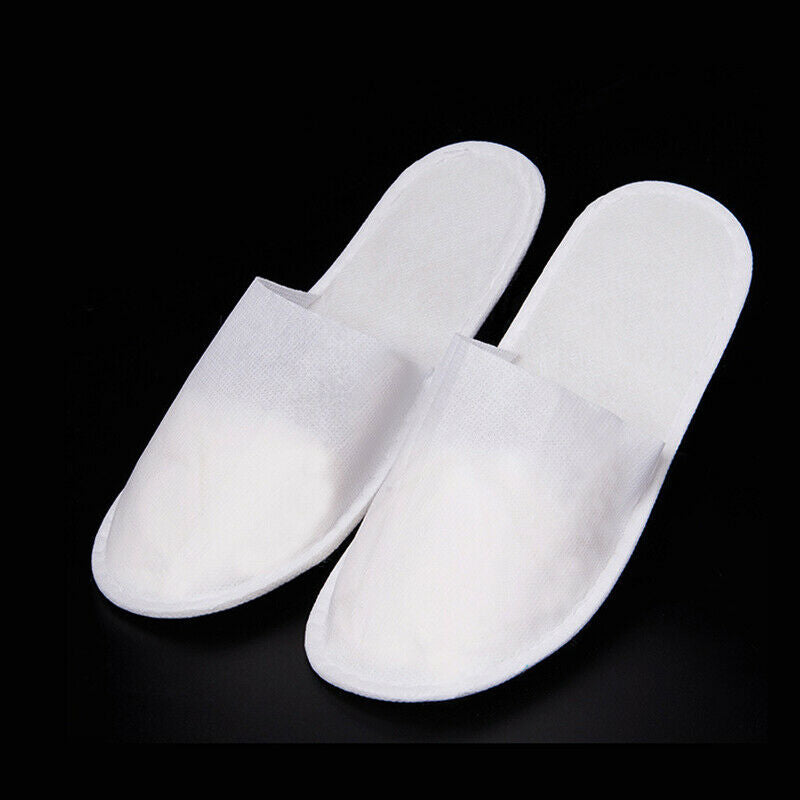 24 Pairs Of Disposable Slippers Spa, Guest, Nail Salon Use N2B2