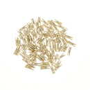 100Pcs Mini DIY Wooden Clothes Photo Paper Pegs Clothespin Cards Craft Clips  FT