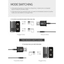 2in1 Bluetooth 5.0 Audio Transmitter Receiver USB Adapter For Car Speaker PC TV