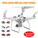 4pairs Decorative Stickers Practical Drone Accessory Fashion For DJI Phantom 4