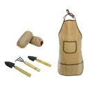 Set Garden Tools Waterproof Apron Spade Shovel Kits Flower Planted Kid Toys