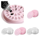 Set Of 20 Plastic Pallet Pad Ink Cup Base Lash Organizer Tool Nail Art