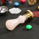 Retro Durable Handle for Fire Painting Stamp DIY Sealing Wax Palace Seal