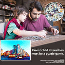 Colorful Street View Paper Puzzles 1000pcs Adults Kids Jigsaw Assemble Toys