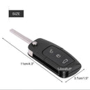 3 Button Remote Key 433MHz With Chip 4D63 For Ford Focus Max Galaxy MondeoLJ