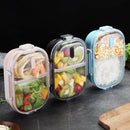 Japanese Portable Lunch Box For Kids School Stainless Steel Bento Box Kitch
