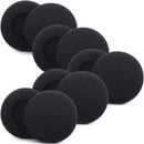 50mm Foam Ear Pad Cover Earphone Earpad Headphone Headset Cover Cap - 10Pack.