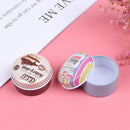 Mini Round Tin Box Sealed Jar Packing Jewelry Candy Storage Cans Coin Gift  BX