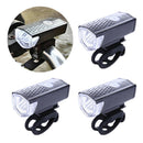 3x Bike Headlight High Bright Road  Handlebar Front Lamp Angle Rotatable
