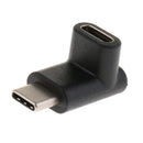 90Degree USB C Type C Male To Female Adapter Extension Adapter For