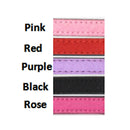 2 Pieces Adjustable Dog Chest Harness Crystal Necklace Artificial Diamond