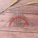 Multifunction Triangular Ruler Scribing Ruler Triangle Rulers Tools 45 degrees F