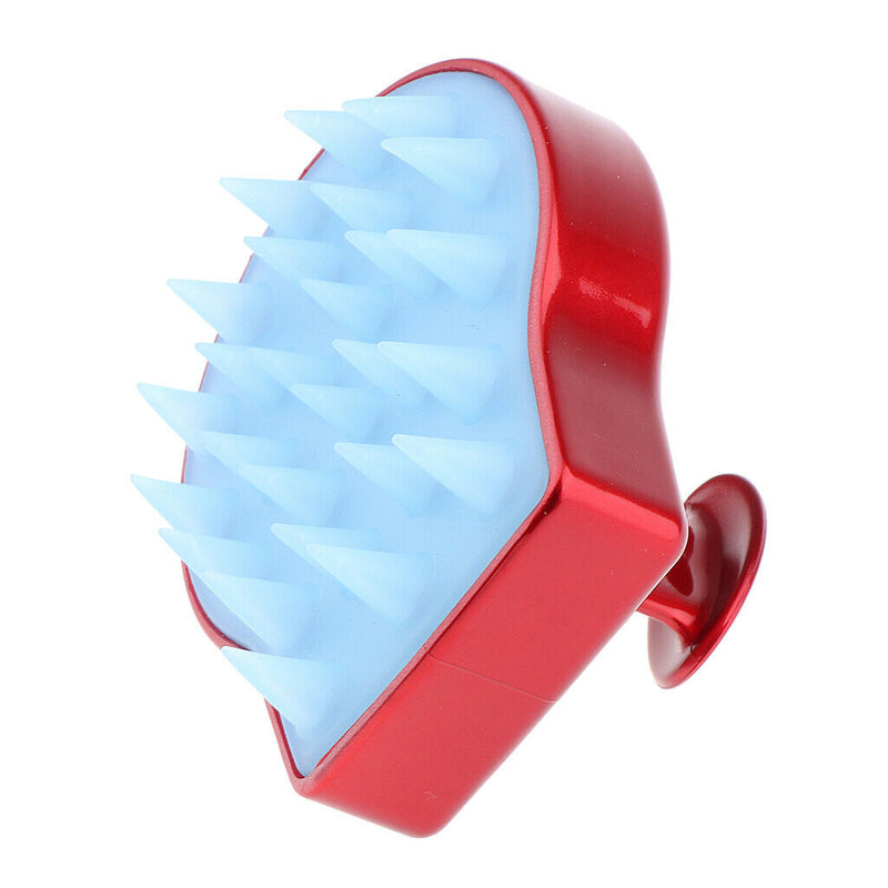 Soft Silicone Shampoo Scalp Massage Scrub Hair Washing Massager Brush Combs