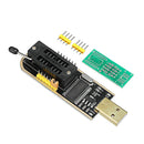 4Pcs/Set CH341A 24 25 EEPROM BIOS USB Programmer Burner Chip Clips SOIC8 Adapter