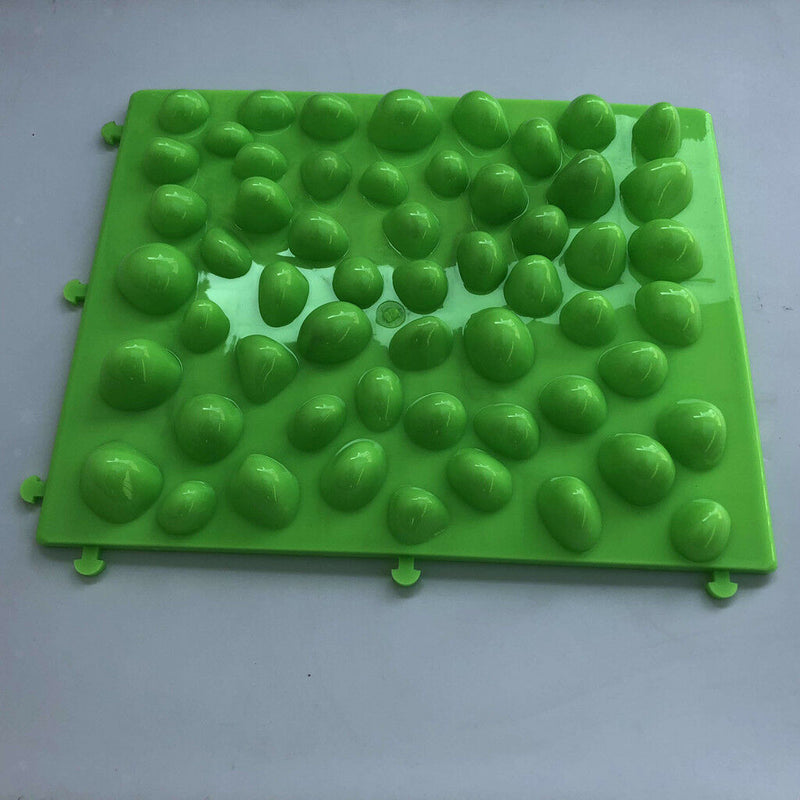 Outdoor Sport Leisure Acupuncture Pebbles Foot Massage Mat Shiatsu Sheet Gre