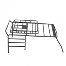 Metal Roof Rack Roll Cage & Led Light For 1/10 Rc Crawler Axial Scx10 313Mm P7G6