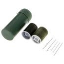 1 Set Green Portable Needle and Thread Sewing Kit for Daily Home Travel Used