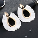 Earrings Hanging Fringe Bohemia Earrings With Tassels Large Earrings For Wo
