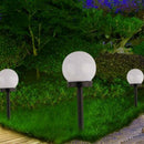 4 Pcs /Lot Outdoor Led Garden Solar Light Waterproof Lawn Light Pathway Lan X7M6