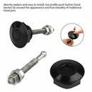 4Pcs Quick Release Push Hood Latch Button Car Pin Bonnet Lock Bumper Clip L