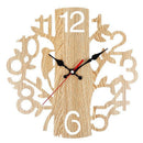 Create Design 30Cm Tree Shape Mute Wall Clocks Home Decor Modern Novelty Wo T3A4