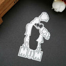 Cutting Die Decor Carbon Steel Heart Mother Craft Embossing
