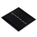 3V 0.6W Solar Panel Epoxy Polycrystalline Silicon DIY Battery Power Charge