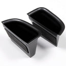 Black Front and Rear Door Handle Storage Box Container Holder Tray for Volv S2X6