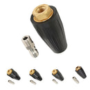 Pressure Jet Wash  Rotating Nozzle Set Quick Release Coupling 2.5GPM
