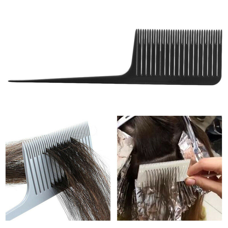 ABS Weaving Highlighting Foiling Hair Comb Hair Coloring Styling Hair Combs