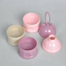 3 layer Style Portable Baby Food Storage Box Cereal Cartoon Baby Milk Powde