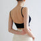 2 Pcs Ladies Comfortable Bra Without Wire, Padded Bustier Bralette Bra Top,