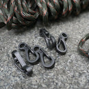 10PCS/LOT Mini SF Spring Backpack Clasps Climbing Carabiners EDC Keychain C A4M6