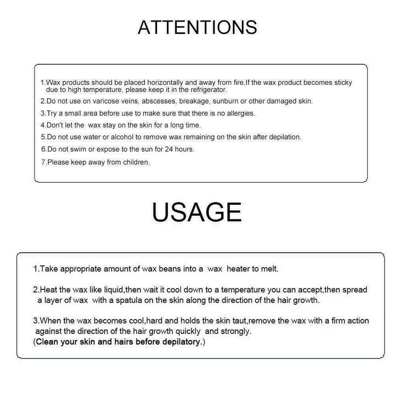 Nose Hair Removal Wax Bean Cleaning set Nose Hair Removal Super Wax Hair N0Q5