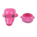 Animal Baby Kid Water Tap Faucet Extender Washing Hands, Pink Dolphin