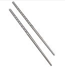 High Quality Non-slip Chop Sticks Stainless Steel Chopstick Chinese Stylish YY