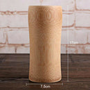 2 Pack Natural Solid Wooden Cup,Handmade Nordic Style Wood Cup,Outdoor Cup