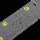 Quilting Ruler, Square Quilting Rulers Fabric Cutting Ruler Acrylic Quilters