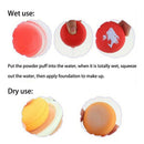 Beauty Sponge 6Pcs/Set Macarons Foam Cosmetics Makeup Blender - For Liquid  Y5T7